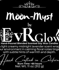 Alternative view of MoonMyst Midnight Lavender Soy Wax Candle