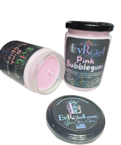 Pink Bubblegum Soy Wax Candle