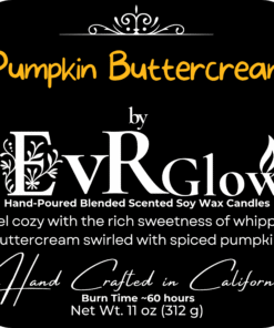 Alternative view of Pumpkin Buttercream Soy Wax Candle