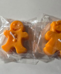 Gingerbread Couple Set (Boy & Girl) 2.6oz (76g) | Cinnamon Holiday Spice Scented